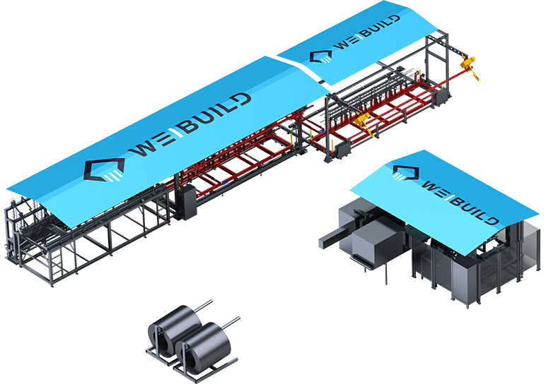 钢筋骨架成型产线