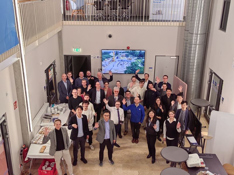 CA88科技出席欧洲建筑机器人学术高峰论坛