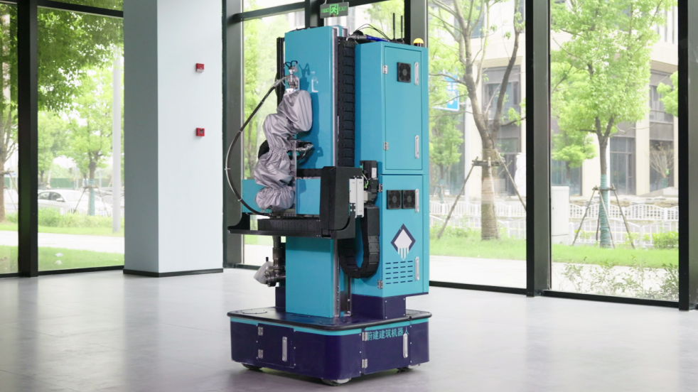 CA88喷涂机器人 AI强化学习算法 自动规划施工路径