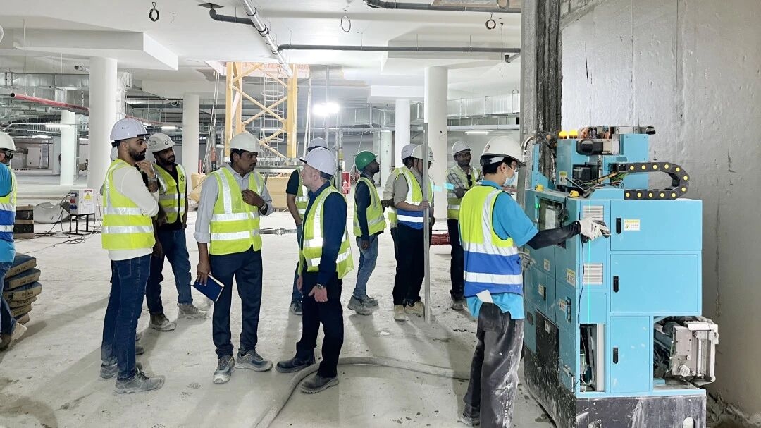 CA88科技与中东巨头ACC达成建筑机器人施工合作，迪拜项目样板完成验收(图4)