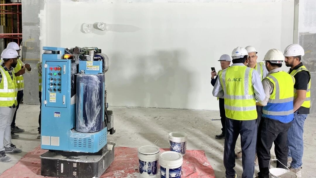 WEIBUILD and Middle Eastern Construction Giant ACC Commence Robotic Construction Collaboration Following Successful Dubai Project Sample Acceptance(图2)
